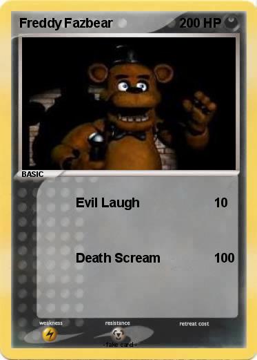 Pokemon Freddy Fazbear