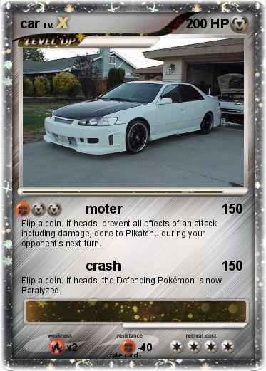 Pokemon car