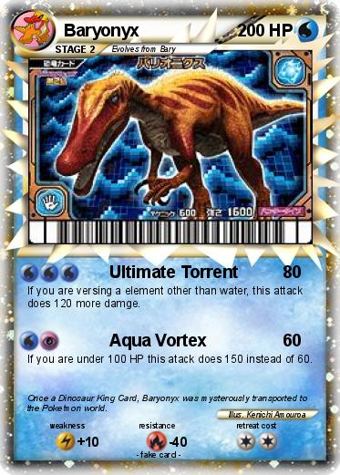 Pokemon Baryonyx