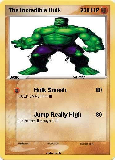 Pokemon The Incredible Hulk