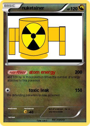 Pokemon nuketainer