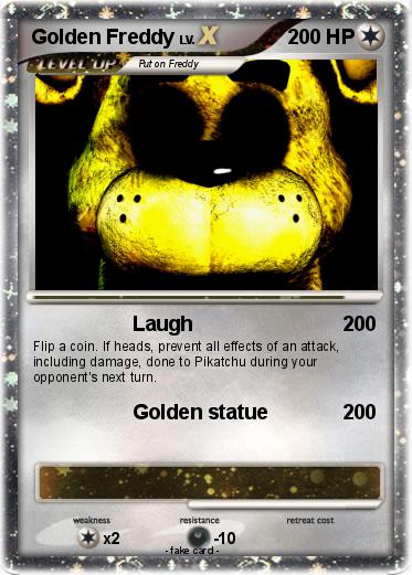 Pokemon Golden Freddy