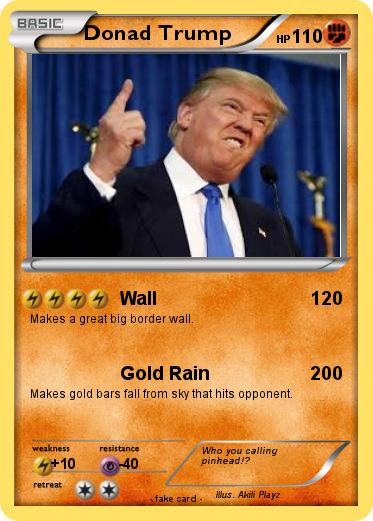 Pokemon Donad Trump