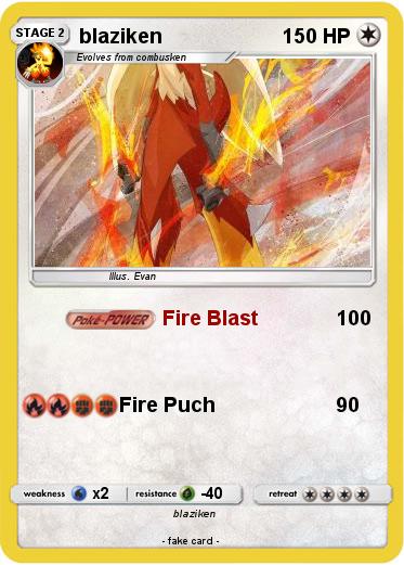 Pokemon blaziken