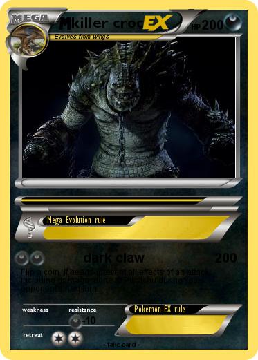 Pokemon killer croc
