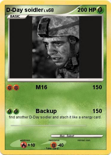 Pokemon D-Day soidler