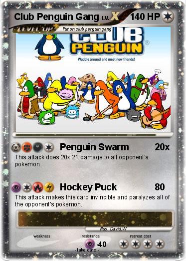 Pokemon Club Penguin Gang