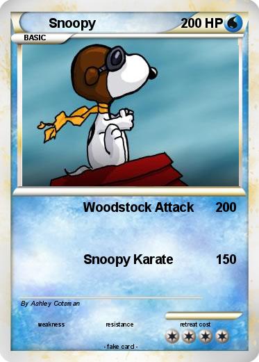Pokemon Snoopy