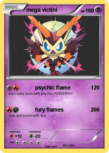 Pokemon mega victini