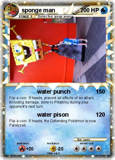 Pokemon sponge man