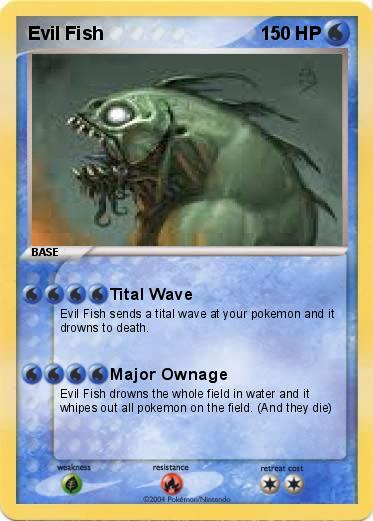 Pokemon Evil Fish