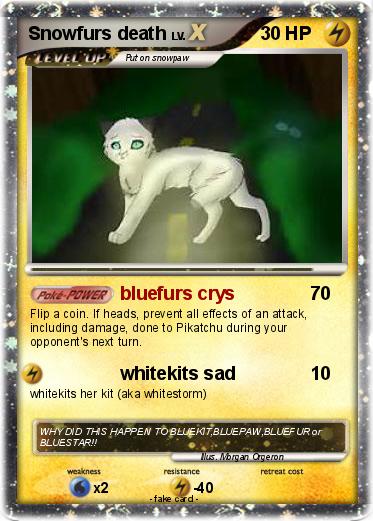 Pokemon Snowfurs death