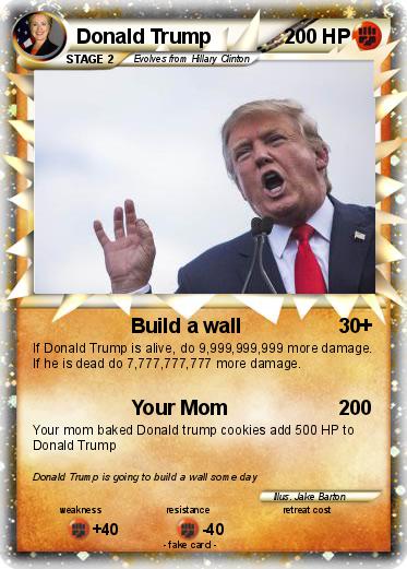 Pokemon Donald Trump Ex 8