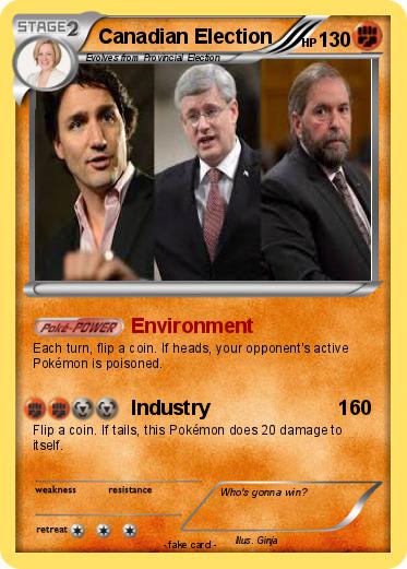 Pokemon Canadian Election