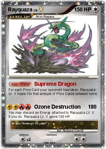 Pokemon Rayquaza