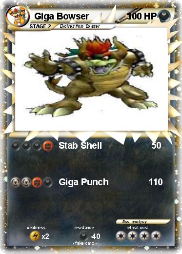 Pokemon Giga Bowser               300