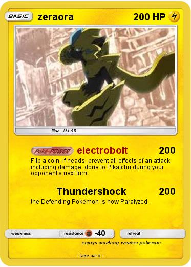 Pokemon zeraora