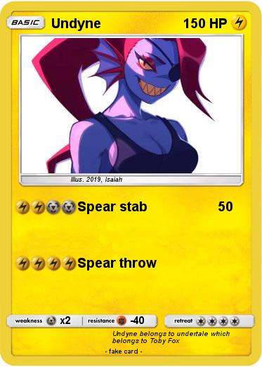 Pokemon Undyne