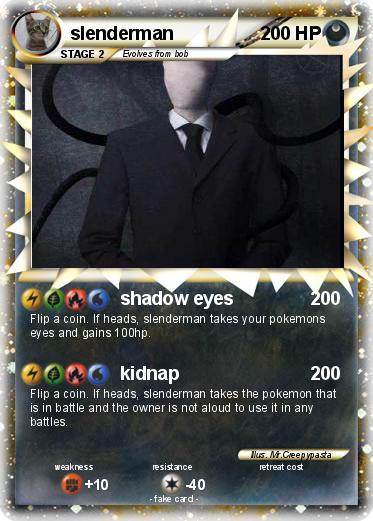 Pokemon slenderman