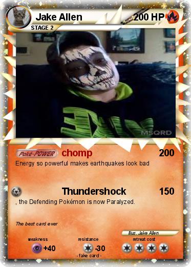 Pokemon Jake Allen