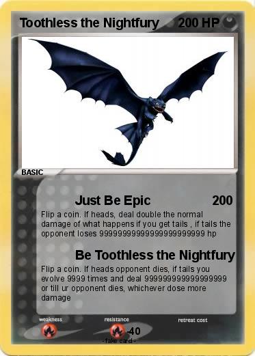 Pokemon Toothless the Nightfury