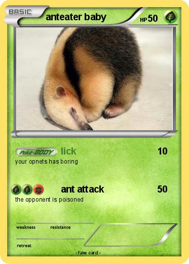 Pokemon anteater baby