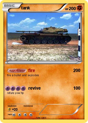 Pokemon tank