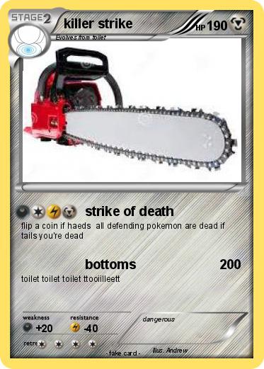 Pokemon killer strike