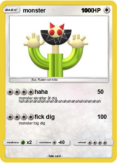 Pokemon monster                      1000