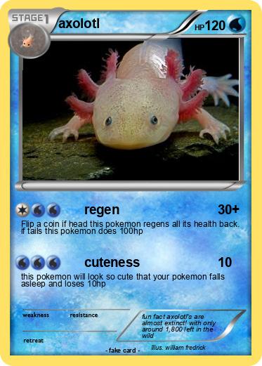 Pokemon axolotl
