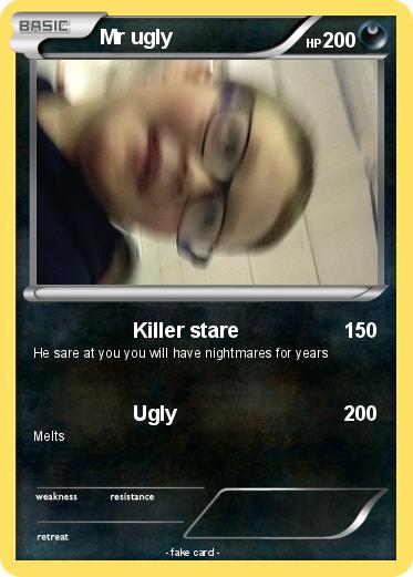 Pokemon Mr ugly