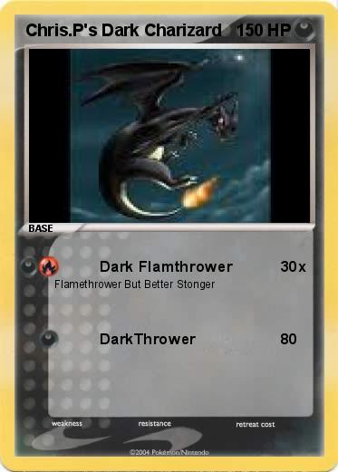 Pokemon Chris.P's Dark Charizard