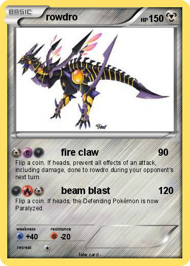 Pokemon rowdro