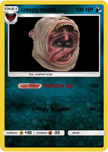 Pokemon creepy mouth