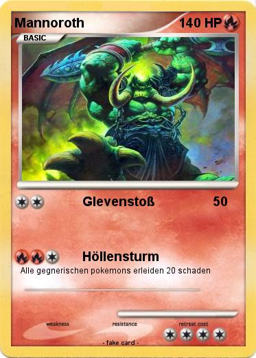Pokemon Mannoroth