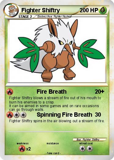 Pokemon Fighter Shiftry