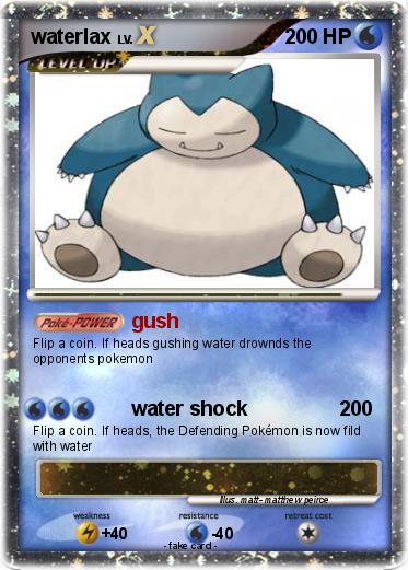 Pokemon waterlax