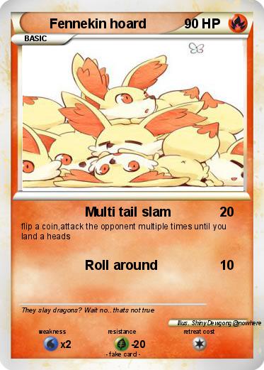 Pokemon Fennekin hoard