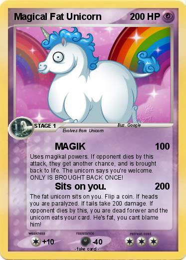 Pokemon Magical Fat Unicorn