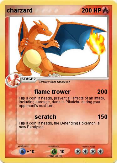 Pokemon charzard