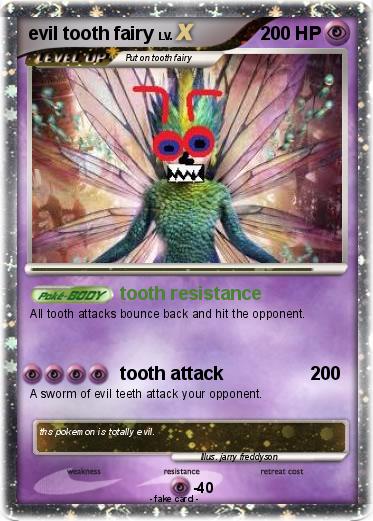 Pokemon evil tooth fairy