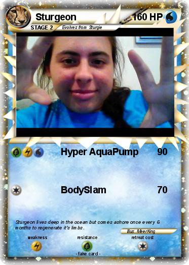 Pokemon Sturgeon