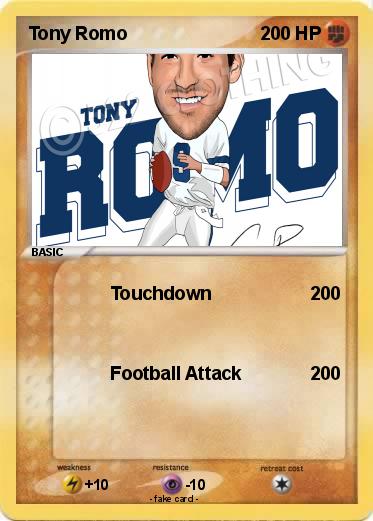 Pokemon Tony Romo