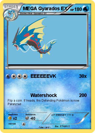 Pokemon MEGA Gyarados EX