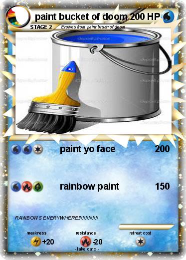 Pokemon paint bucket of doom