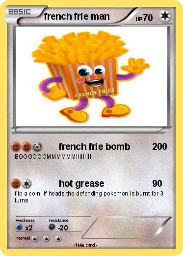 Pokemon french frie man