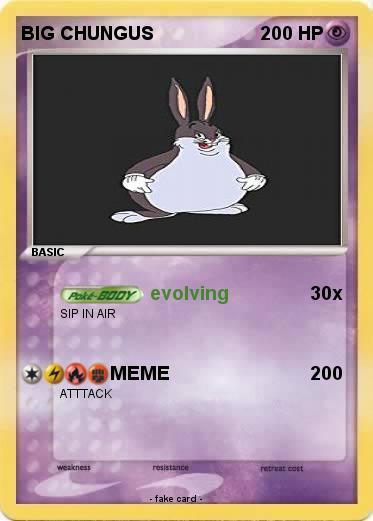 Pokemon BIG CHUNGUS