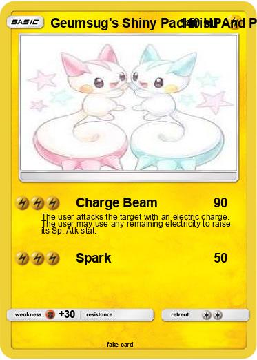 Pokemon Geumsug's Shiny Pachirisu And Pachirisu