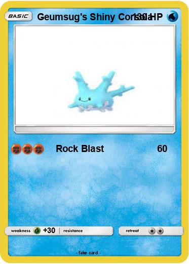 Pokemon Geumsug's Shiny Corsola