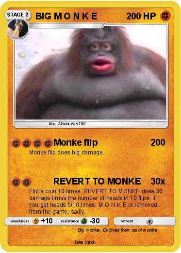 Pokemon BIG M O N K E